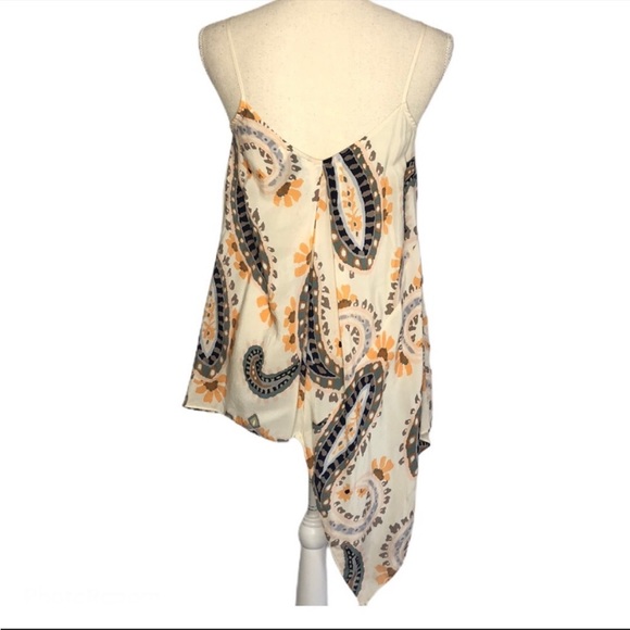 Anthropologie HD in Paris Silk Paisley Spaghetti
Strap Top size 2 - Picture 5 of 8